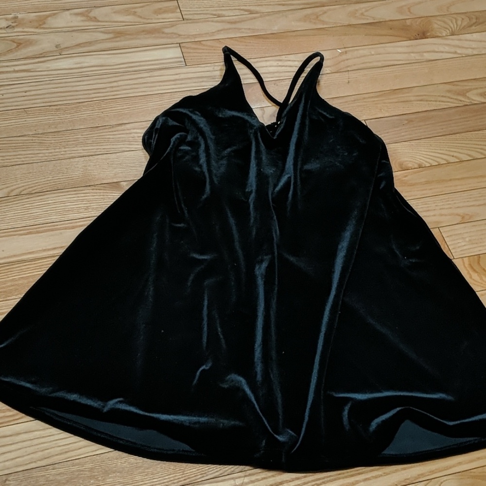 BlackMilk Black Velvet Dress